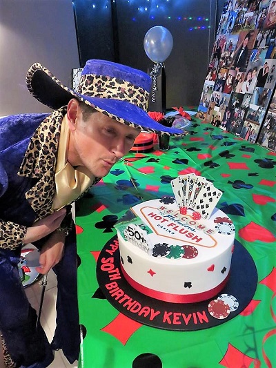 Kevin's 50th Birthday Party Takes the Cake