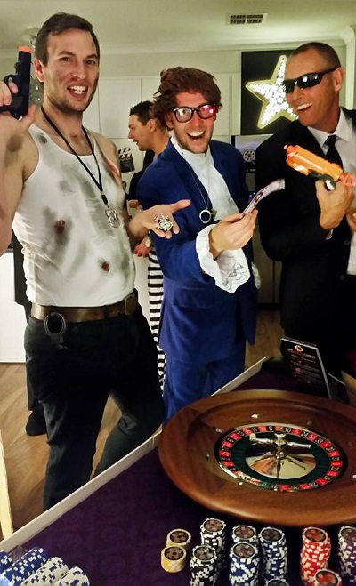 Movie Theme Party and Roulette