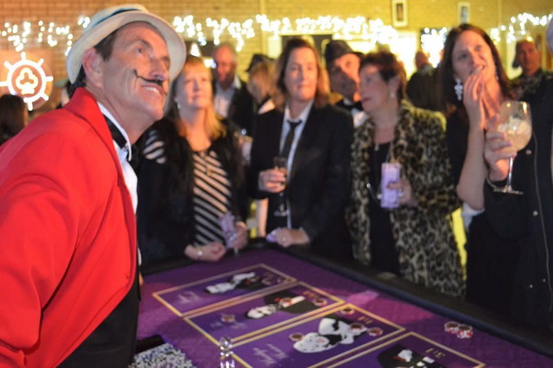 Fun Casino Footy Fundraiser